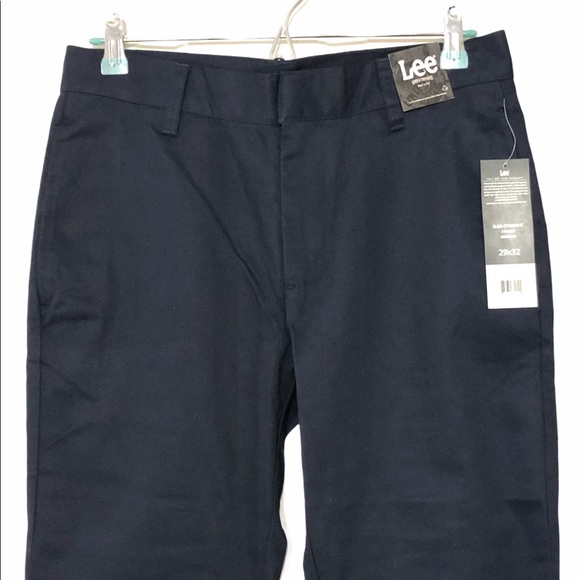 NWT Lee Slim-Straight Core Pant Navy Blue Sz 29x32 - Picture 4 of 10
